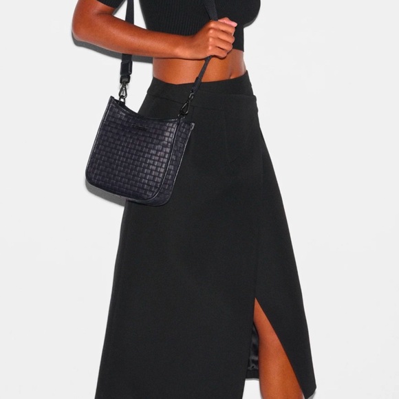 MZ Wallace Black Small Woven Box Crossbody – New with tags!! - Picture 6 of 7